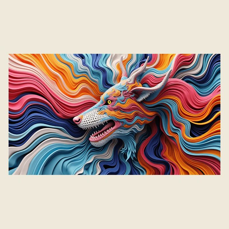 Create A Print In 3D Hyper Realistic