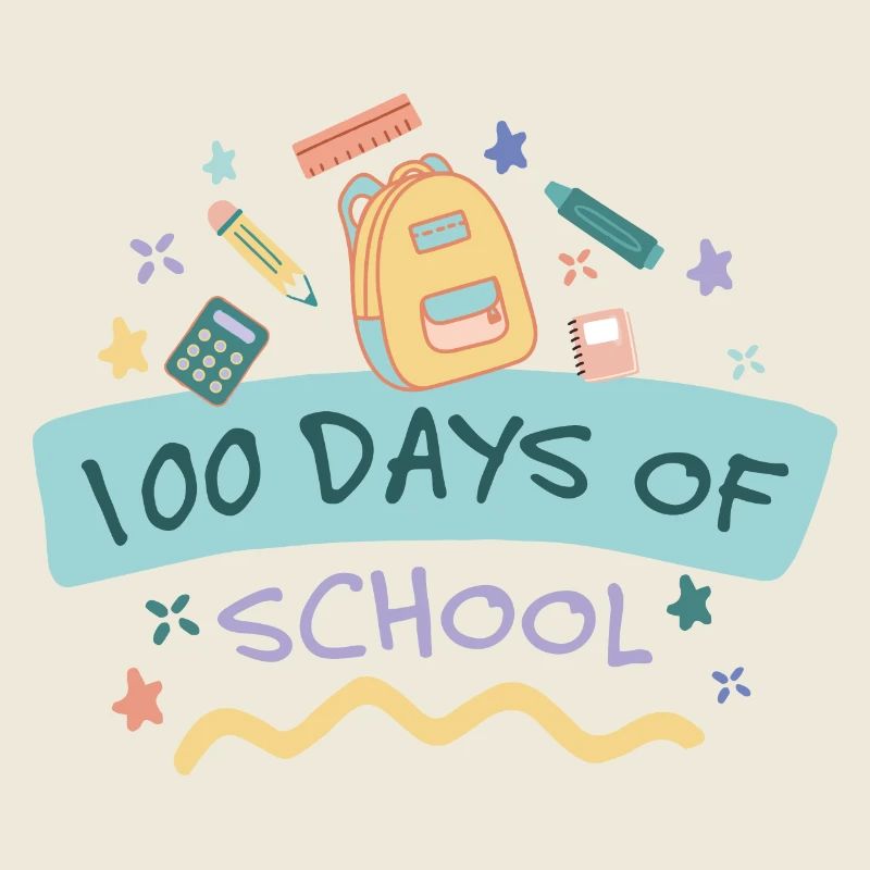 Joyeuse fête de célébration de l’école des 100 jours