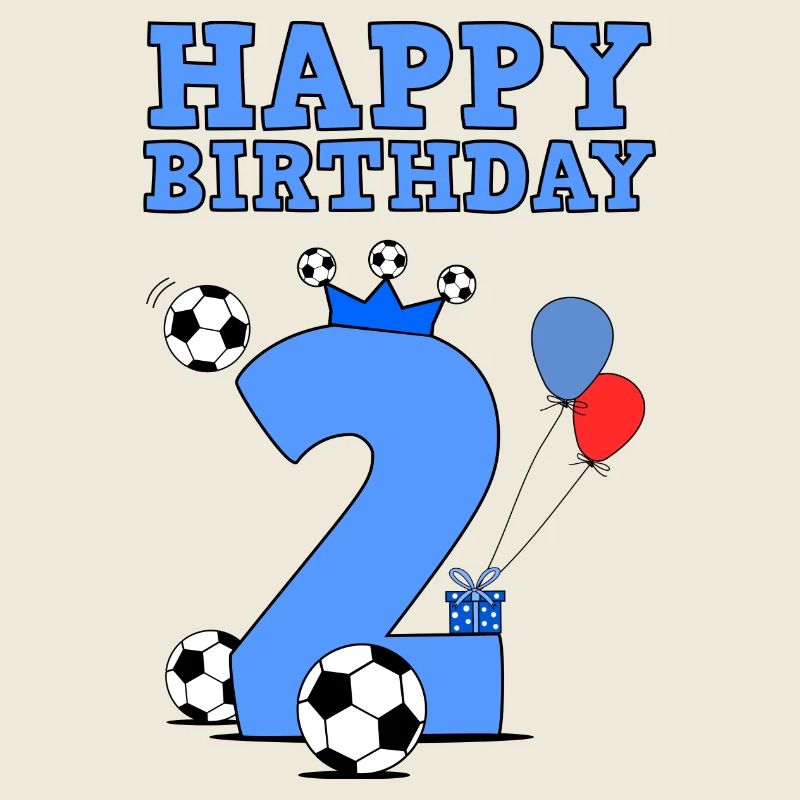Joyeux anniversaire 2e anniversaire pour garçon