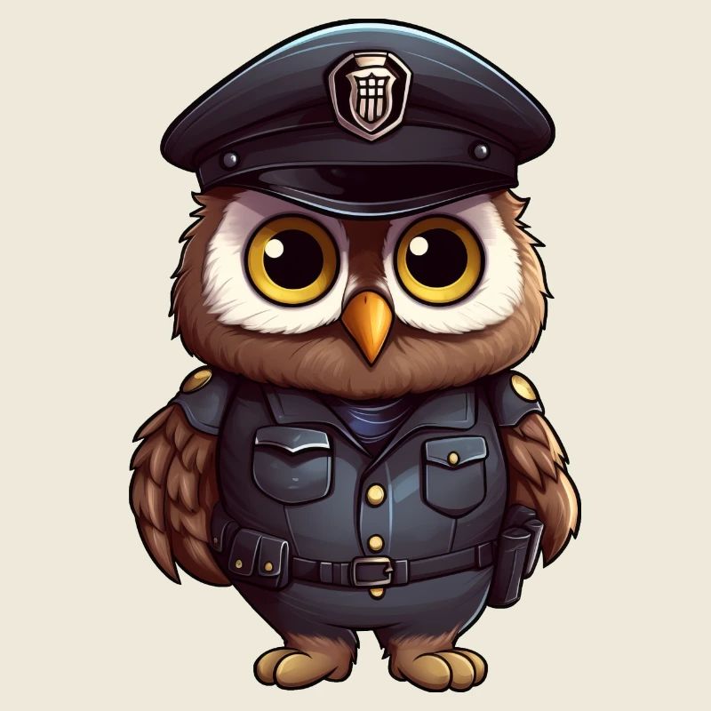 Eulen Polizei