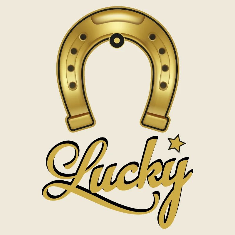 Fer à cheval Pferde Hufeisen - Lucky Star