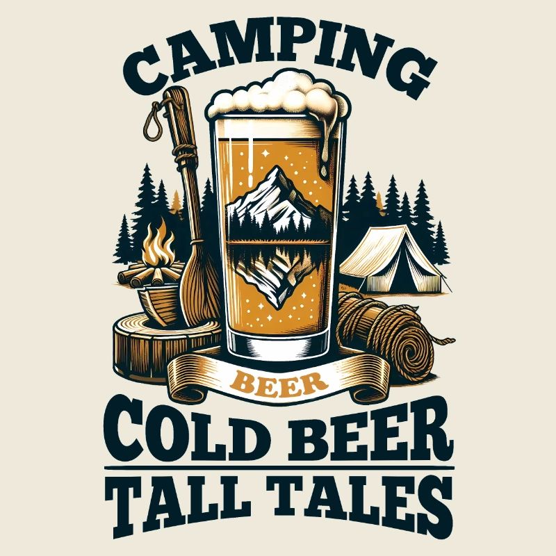 Camping: Cold Beer, Tall Tales!