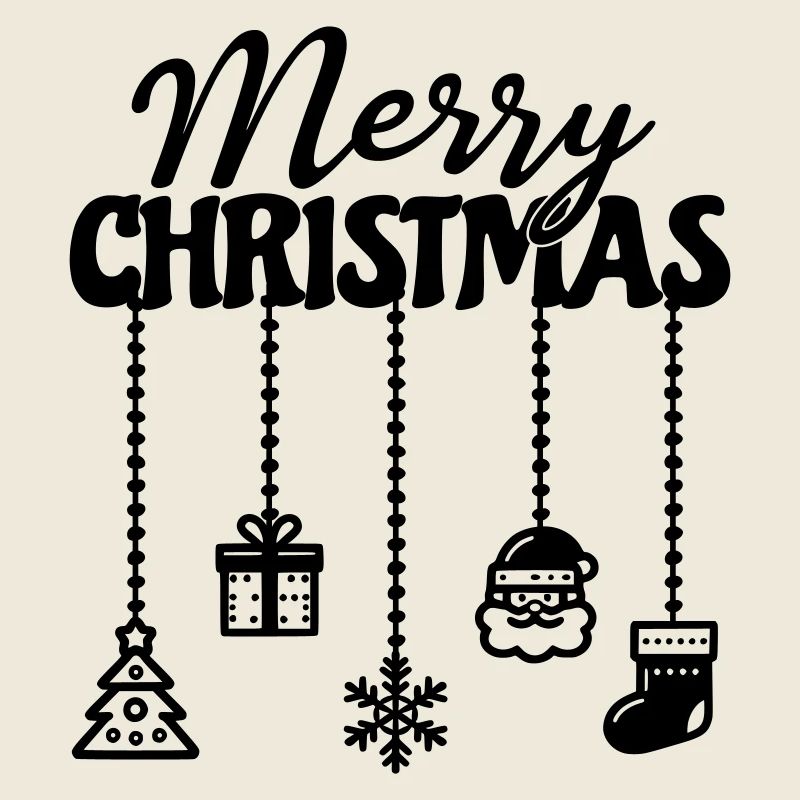 Christmas hanging décor
