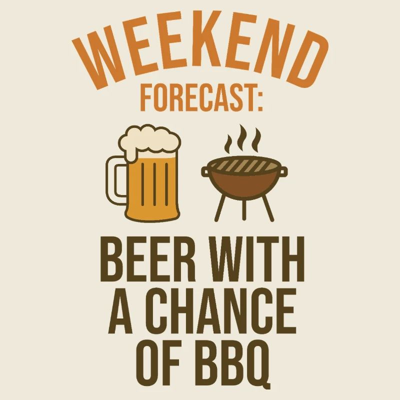 Weekend forecast: beer and barbecue