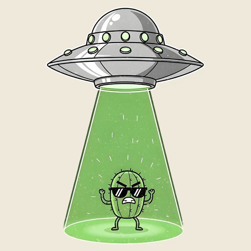 Cactus Alien dans UFO Light
