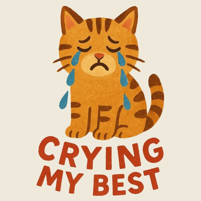 Pleurer mon meilleur chat