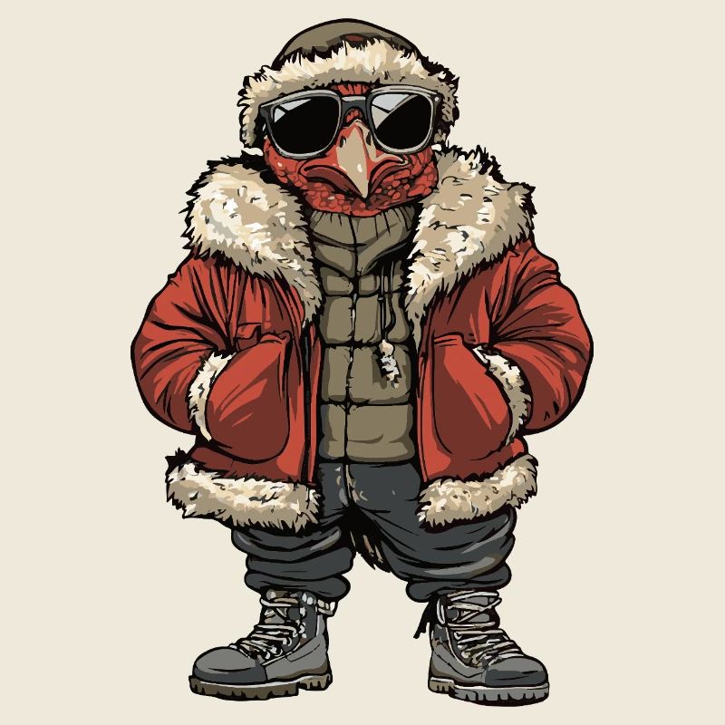 Truthahn Cool Winter