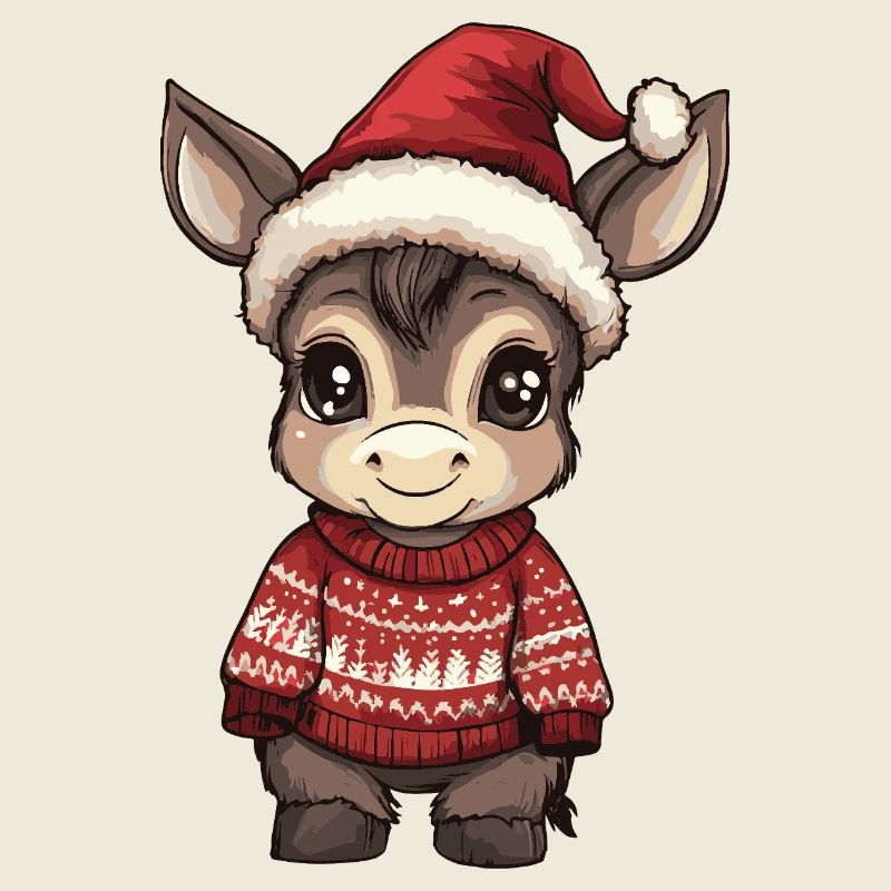 Donkey Christmas