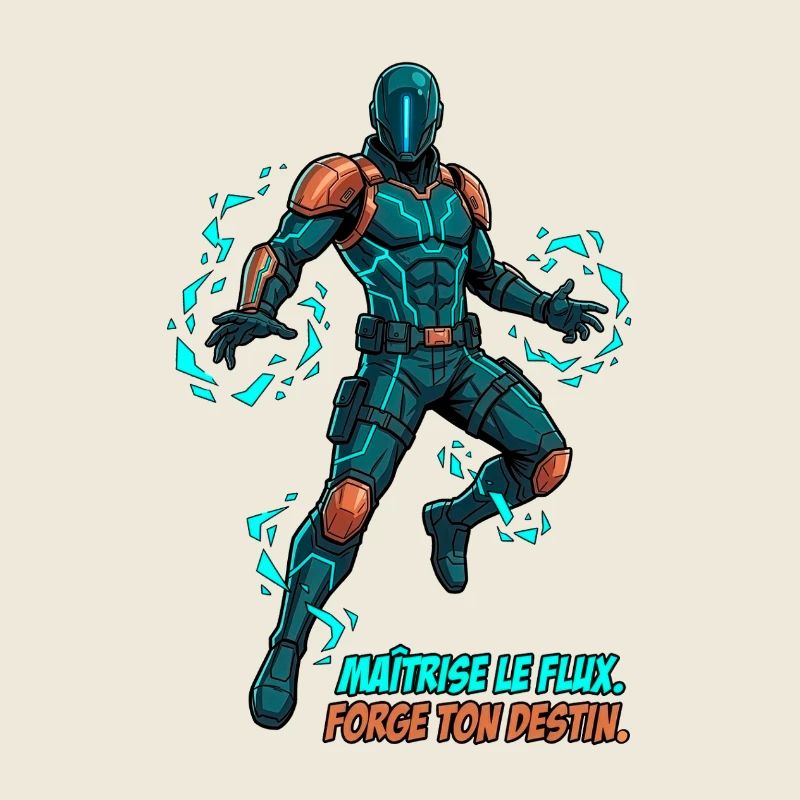 Cyberpunk Hero – Comic-Illustration