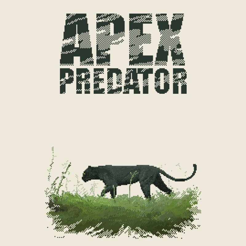Pixel Art rétro Apex Predator