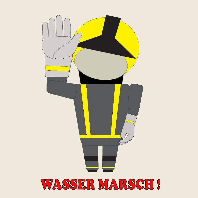 Wasser Marsch Feuerwehrheld