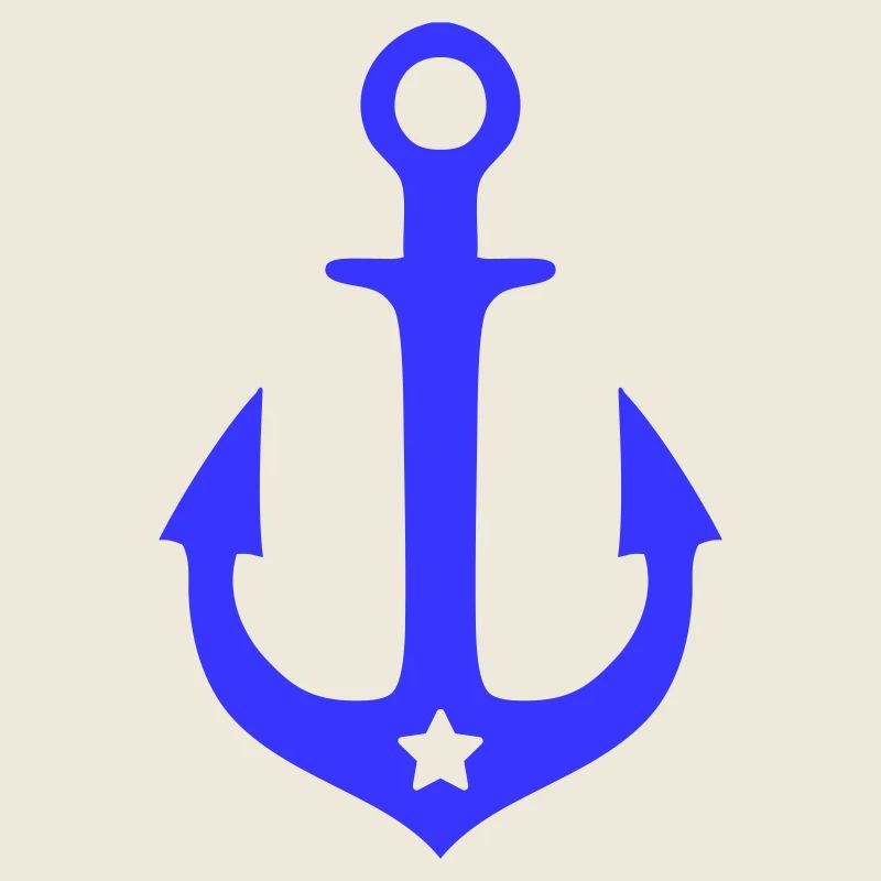 Nordanker mit Stern – Blau