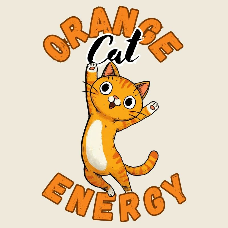 Énergie du Chat Orange