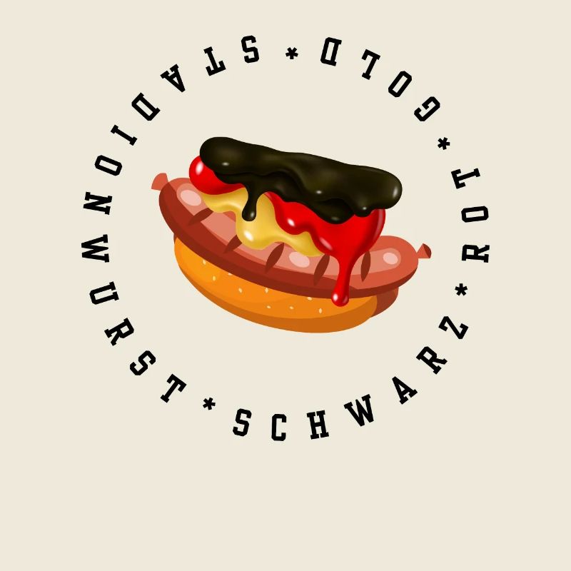 Fußball Fan Deutschland Stadionwurst