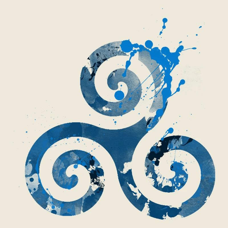 Triskelion celtique