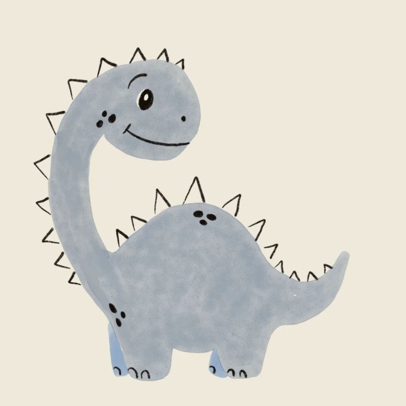 Dino Dinosaur Langhals