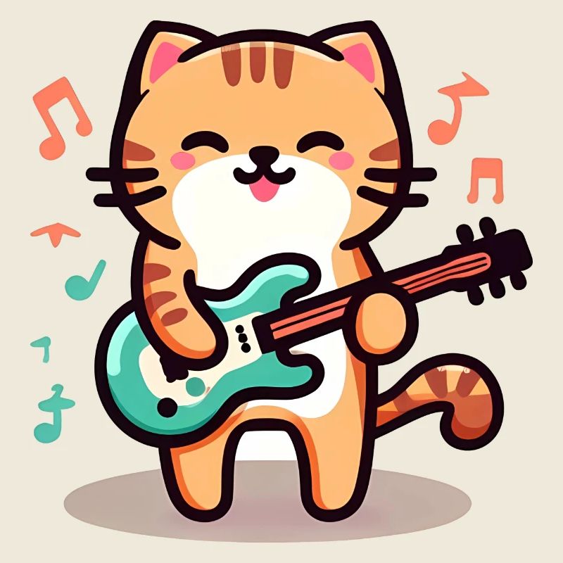Rock n Roll Katze