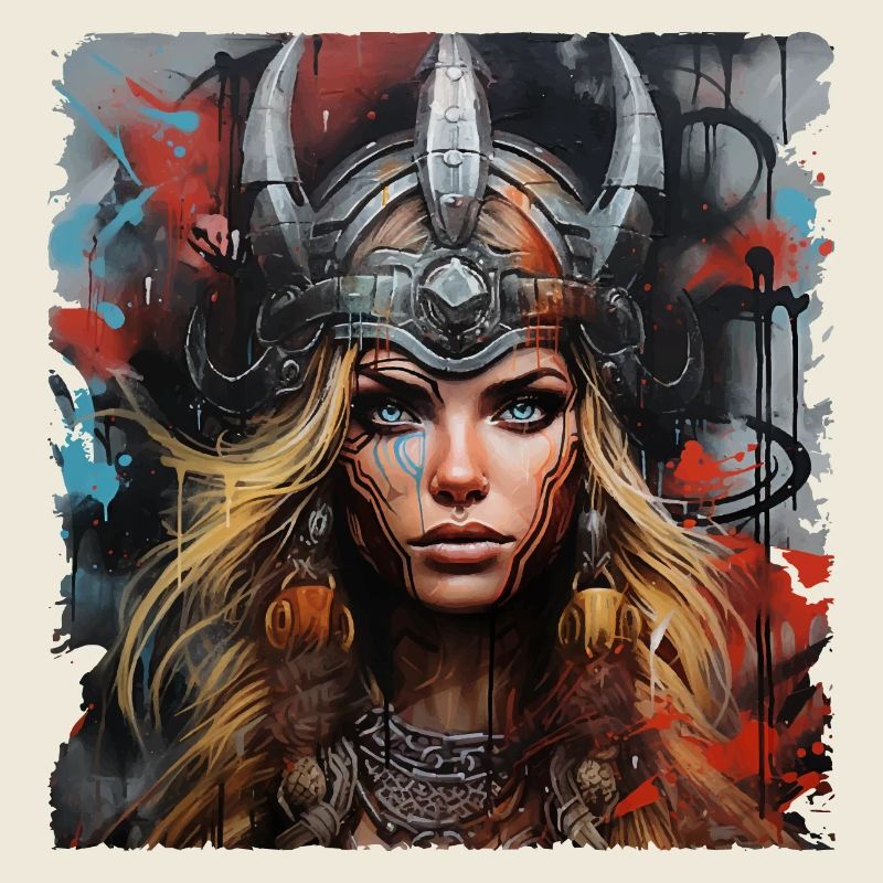 Wikinger Design Schildmaid & Valküren Geschenk