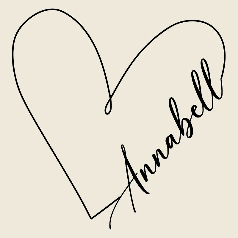 Annabell Name Heart Line