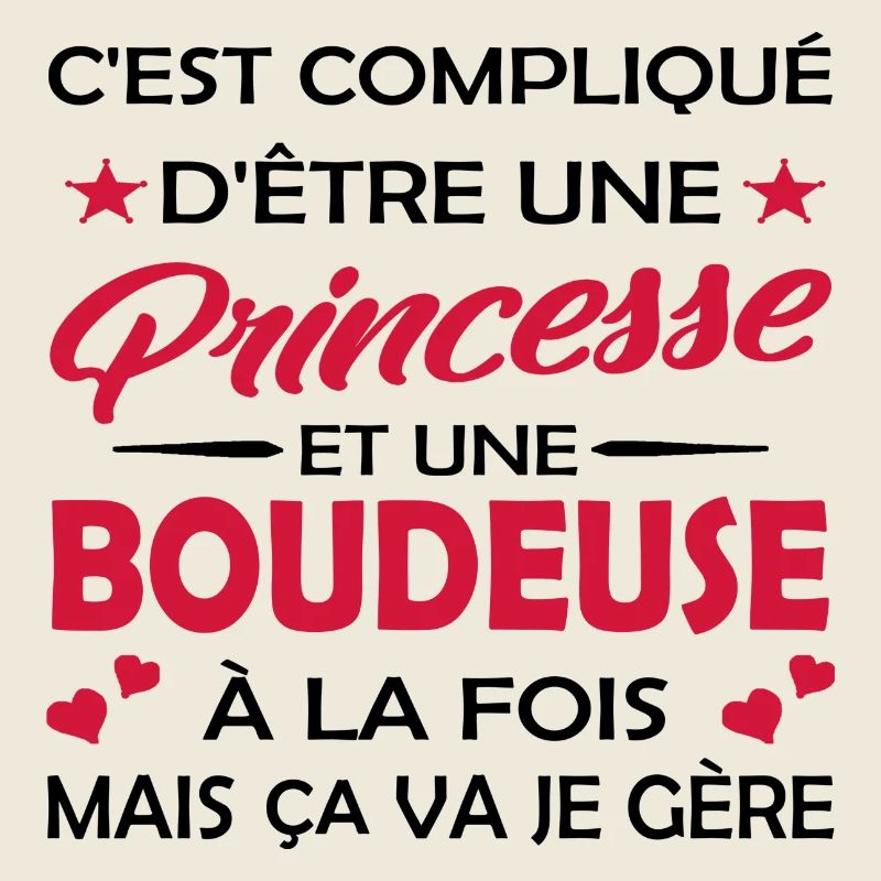 princesse et une boudeuse à la fois