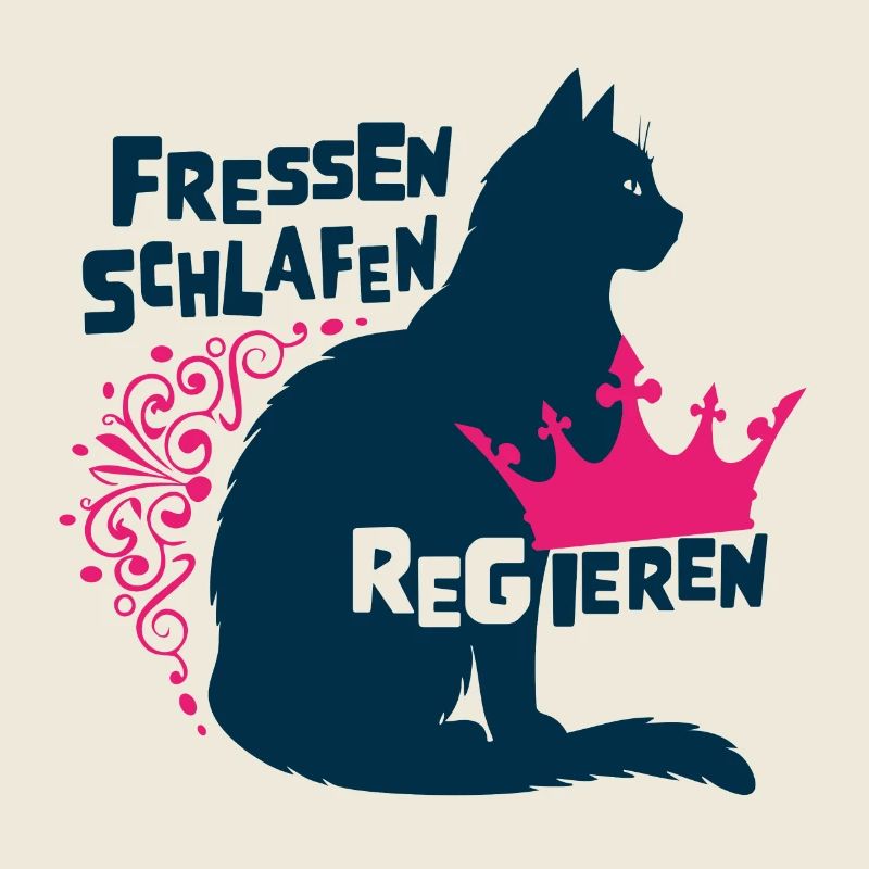 Royal Cat - Eating, Sleeping, Reigning