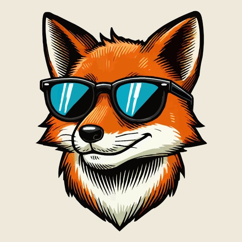 fuchs comic sonnenbrille
