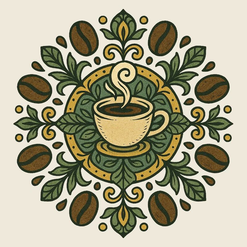 Coffee Mandala