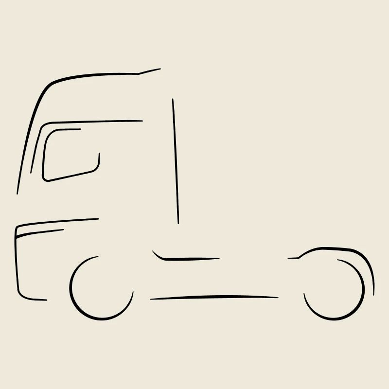 Truck silhouette