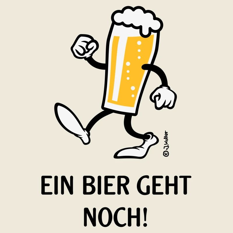 XEin Bier Geht Noch! (Bierchen / Cartoon / Lustig)