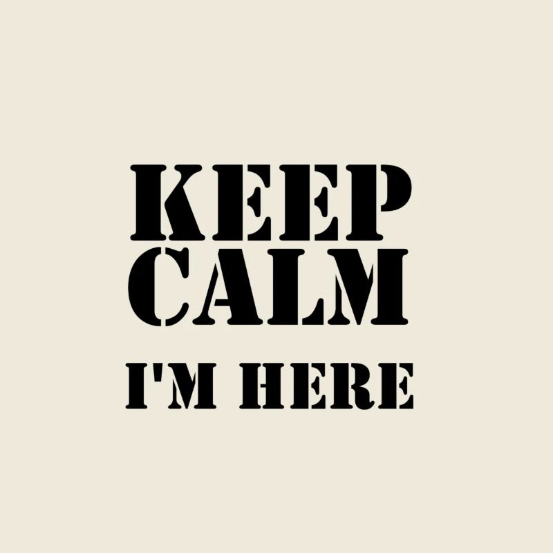 reste calme je suis là