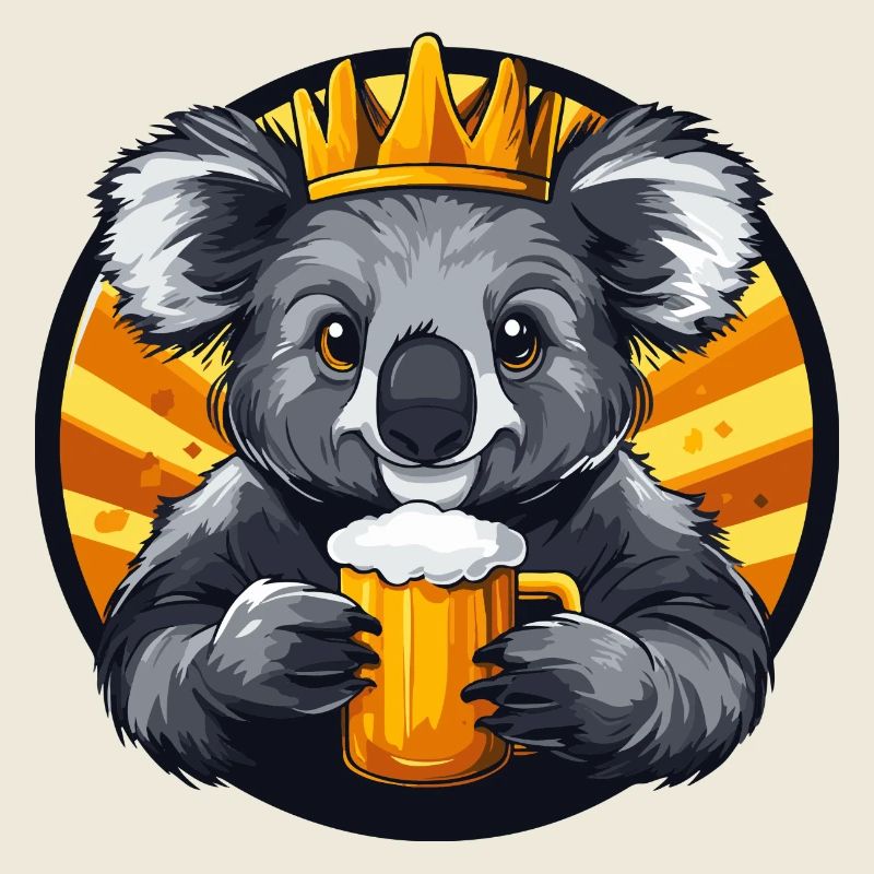 Koala Bier Comic