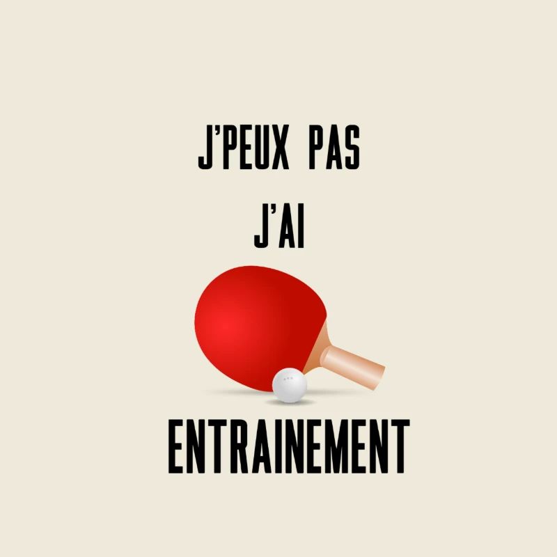 Design de Ping Pong Énergique