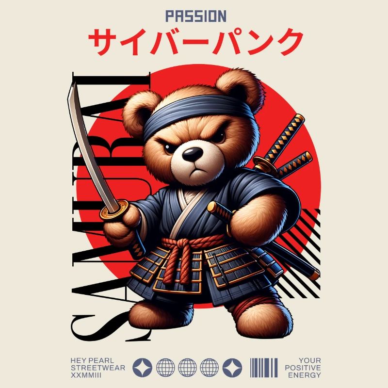 Samurai Teddy Japan