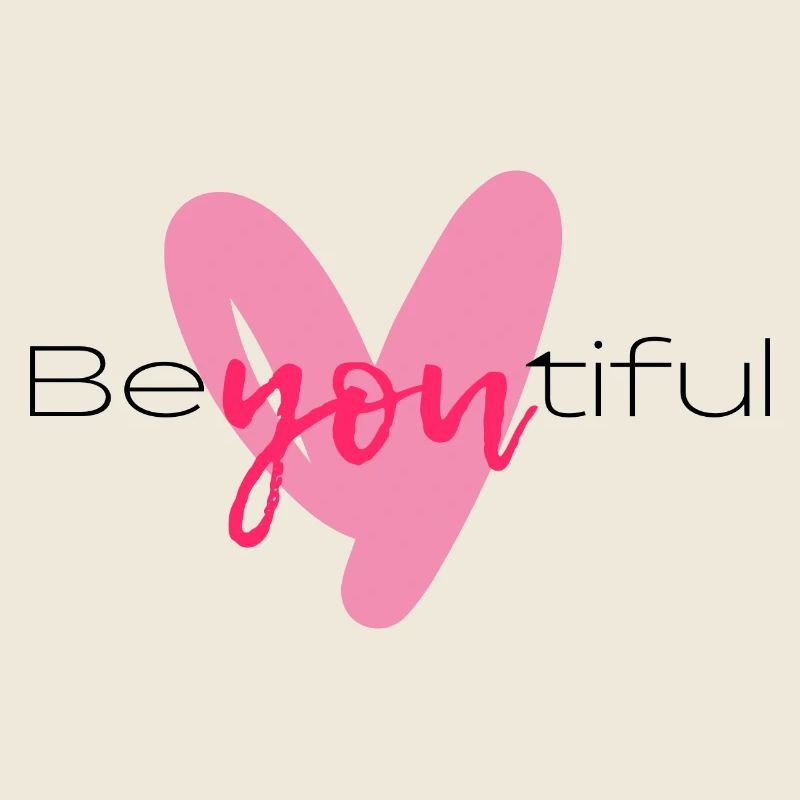 You in pink heart style