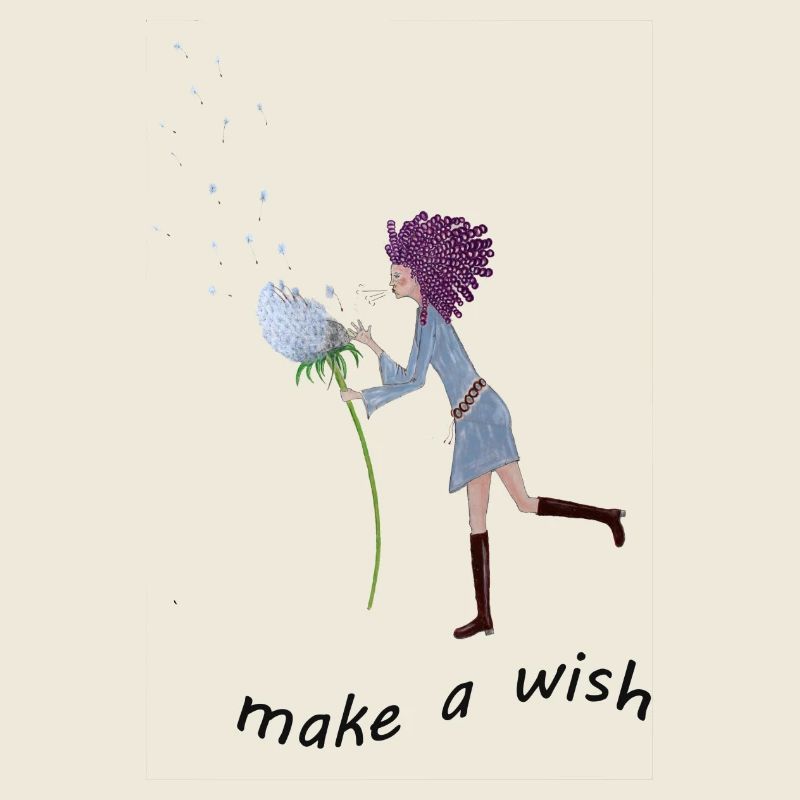 Wish you something, believe that it is fulfilled