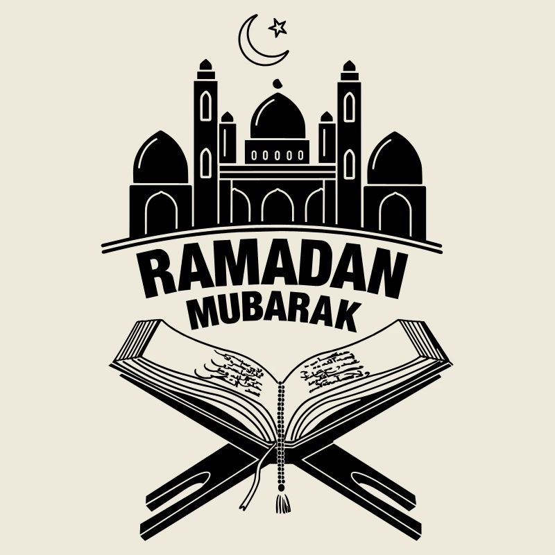 Koran Moschee Ramadan Mubarak