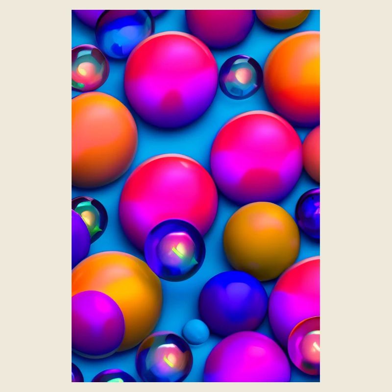 Colorful bubbles