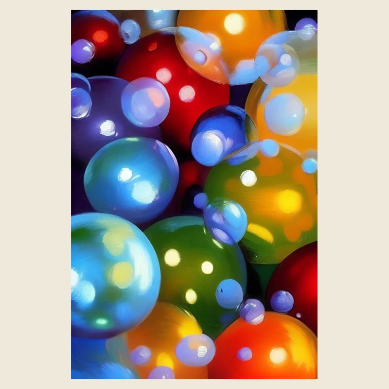 Colorful bubbles