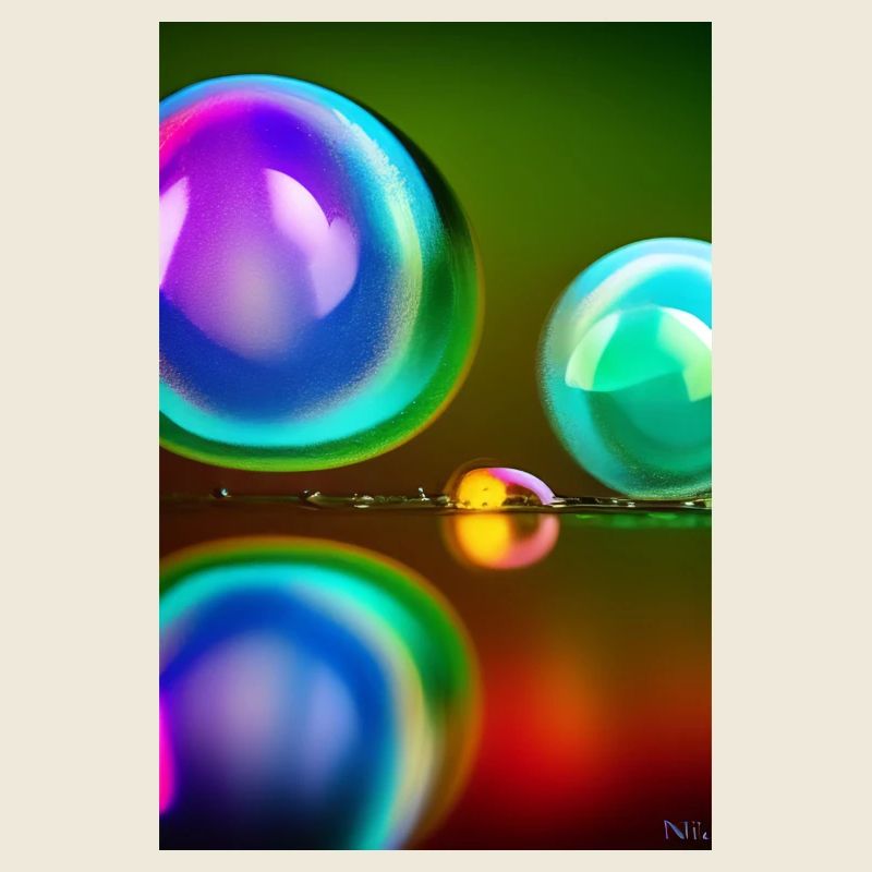 Colorful bubbles
