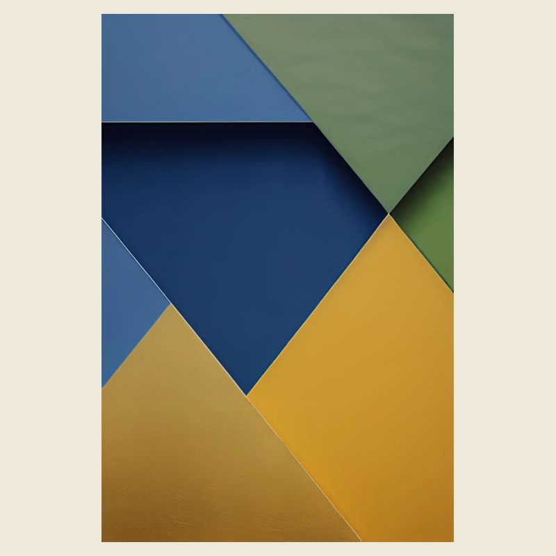 Colorful triangle pattern