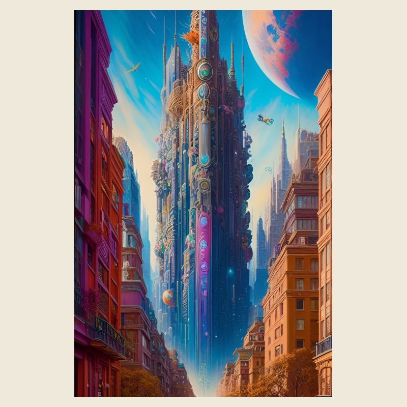 Futuristic city