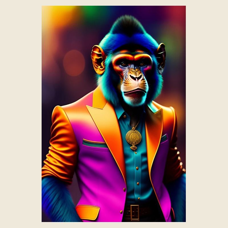 Singe de danse
