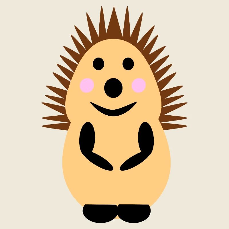 Standing hedgehog