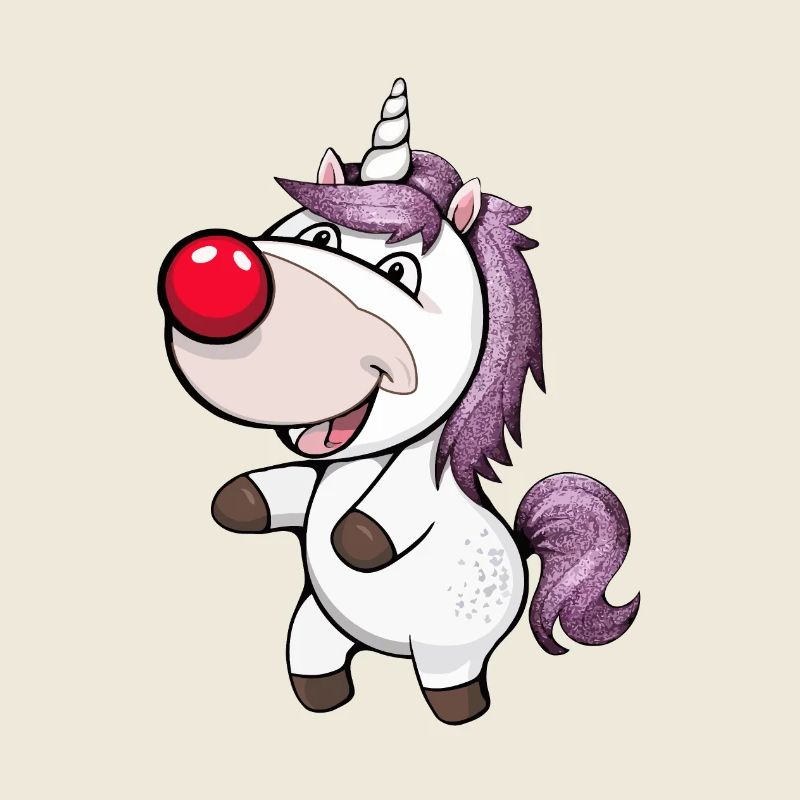 Unicorn Red Nose