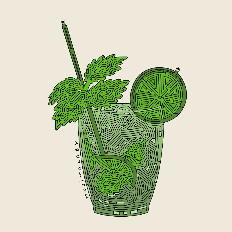 Laby Mojito (schwarze Umrandung)