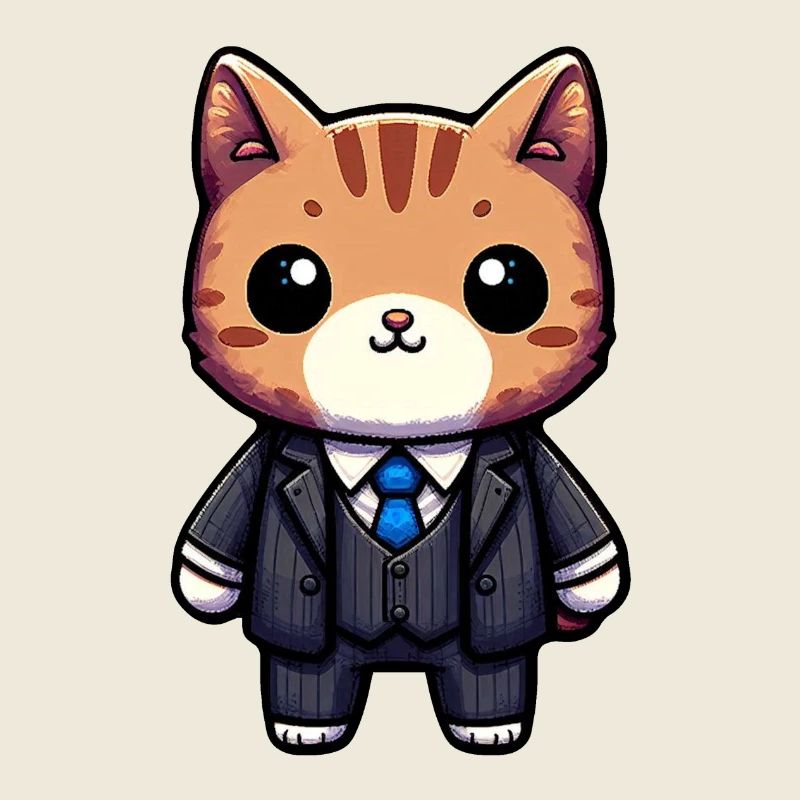 Charmante Katze Executive