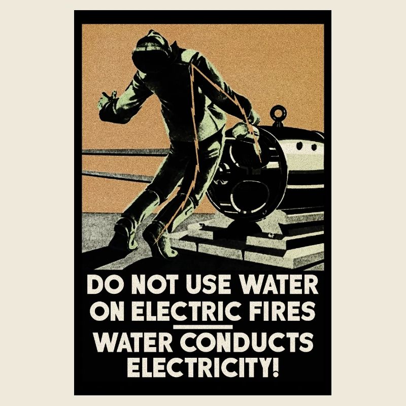 Soviet Health & Safety Advice - No 1. (Fire)