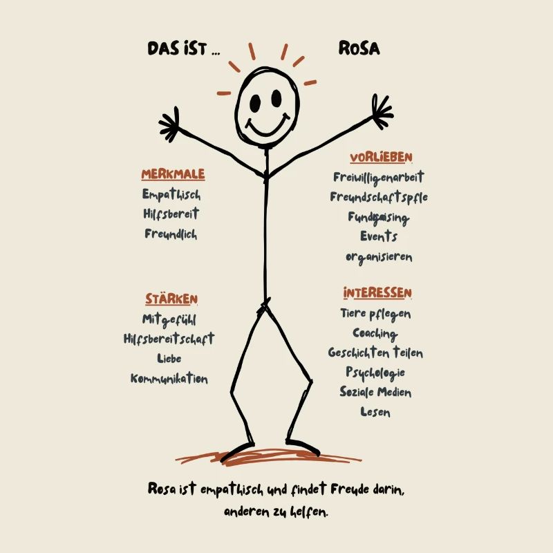 Das ist Rosa Empathie