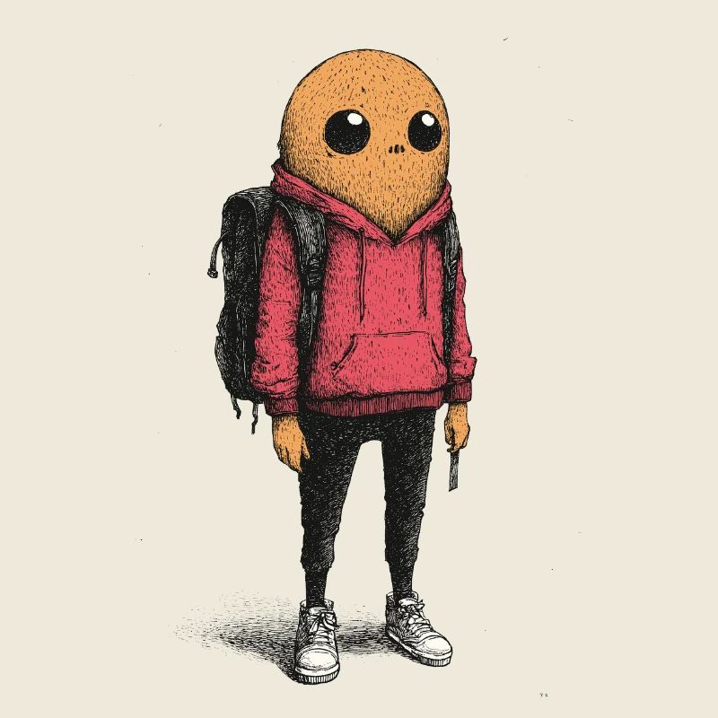 Étudiant monstre