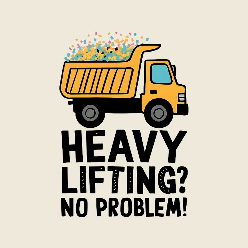 Dump Truck Heavy Lifting